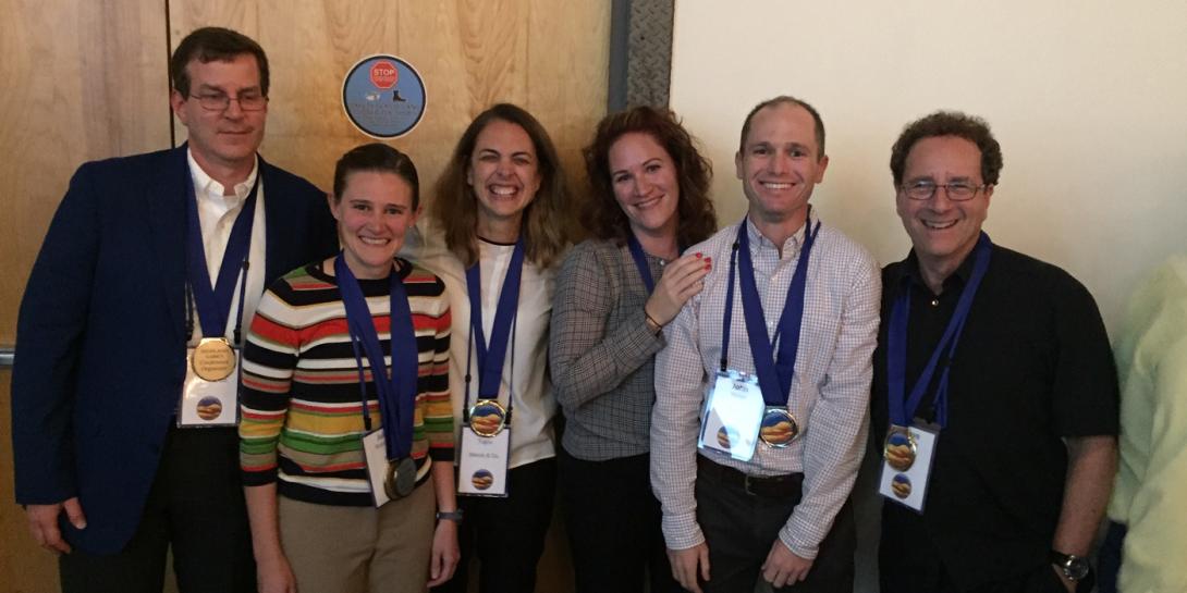 Merck-RPI Highland Games First Place Photo (tie with Genentech) at the 2018 Recovery Conference in Asheville, NC